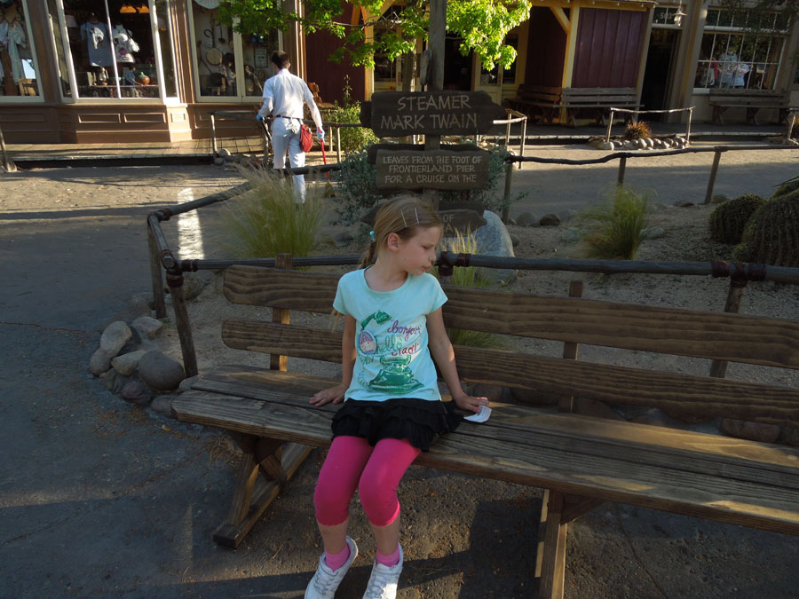 Disneyland Frontierland Streets